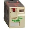 Schneider Electric kištukinė galios relė, 230 V AC ritė, 10 A perjungimo srovė, 3PDT