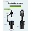 Remax UCHWYT SAM T-PHOX TH-07 Z UCHWYTEM NA KUBEK CUP HOLDER Juodas