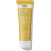 Ren Clean Skincare REN Evercalm Sensitive Support Sunscreen SPF 50+ apsauginis veido kremas nuo saulės, 50 ml
