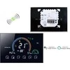Renov8 Smart Wi- Fi Termostatas su LCD spalva dujų katilui su sausu kontaktu - suderinamas 86x86, apvali 60mm dėžutė