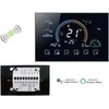 Renov8 Smart Wi- Fi Termostatas su spalvotais LCD vamzdžiais, skirtais 2 / 4 angoms - suderinama 86x86 ir 60mm pločio dėžutė