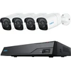 Reolink | Super HD apsaugos kamerų sistema | NVS8-5MB4 | Kulka | 5/4 MP | f=4,0 mm fiksuotas; F=2,0 | Maitinimas per Ethernet (PoE) | IP67 | H.265 | „Micro SD“, maks. 256 GB