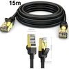 LAN tinklo kabelis RJ45 cat 6a interneto kabelis UTP maršrutizatorius susukta pora 15 m