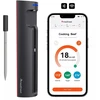 Virtuvinės svarstyklės Retoo Meatmeet X Pro Kitchen Thermometer with Bluetooth/WiFi App for Grilis, Oven, Smoker - Juodas