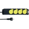 REV Multiple Socket Outlet IP44 4 kartus 1,4m