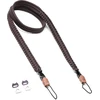 REV C-ROPE Kameragurtas Traveler iš parakordo 125 cm tamsios kavos spalvos mažmeninė prekyba