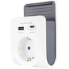 Įkroviklis REV REV USB Ladegerät mit 240V Steck Dose plus USB-A&C 0020770112