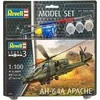 Revell AH-64A Apache 1/100 dovanų rinkinys su dažais ir klijais