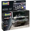 Revell Leopard 2 A6/A6NL tankas 1/35 – dovanų rinkinys su dažais, klijais