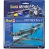 Revell - Spitfire Mk V dovanų komplektas, 1/72, 64164