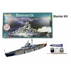 Revell Bismarck laivo modelio dovanų rinkinys 1:1200