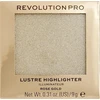„Revolution Pro Pro Lustre Illuminating Blush Highlighter“ kompaktiškas skaistalų šviestuvas, rožinio aukso spalvos, 1 atspalvis, 9 g