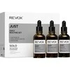 Daily Routine Set Revox B77: Just Squalane maitininantis Oil For Face, 30 ml + Just Caffeine 5% Anti-Dark Circles Day Eye Serum, 30 ml + Just Hyaluronic Acid 5% Hydrating Fluid For Face, 30 ml