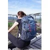 Rg Camp Kuprinė sportui moterims / vyrams, didelė, juoda, vientisa, KUBISPORT 40 L