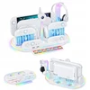 JYS Įkrovimo stotis RGB + Organizatorius skirtas Nintendo Switch 2 NS 2 Joy-Con Pro Pad NS2322-V1 Balta (SB11128)