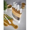 Richardson Sheffield FUSION - 5 vnt peilis blokelis - baltas