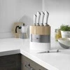 Richardson Sheffield FUSION - 5 vnt peilis blokelis - baltas