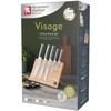 Richardson Sheffield Visage - 5 vnt peilių magnetinis bambukinis blokelis