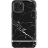 Dėklas Richmond &amp; Finch Juodas Marble, iPhone 11, sidabrinis details, juodas