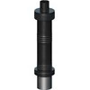 Ricom VERTICAL OUTLET, Juodas Plieninis galas, DN60/100