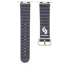 Riduria Connect Marine ādas pulksteņa siksna 42/44/45mm Jūras mėlynas
