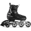 Riedučiai Blackwheels Flex Pro, reguliuojamas L dydis (38-41), juodos spalvos