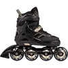 Riedučiai Nils Extreme NA14174 juodi-smėlio sp. - PU80 mm/82A (L 39-42)