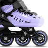 Pačiūžos - riedučiai Spokey 4ONE, juodi/violetiniai, 39-43