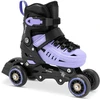 Pačiūžos - riedučiai Spokey 4ONE, juodi/violetiniai, 39-43