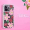 Dėklas Rifle Paper Clear - Case decorated in auksinis for Apple iPhone 14 Pro Rose Galden