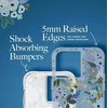 Rifle Paper Clear MagSafe - dėklas skirtas Apple iPhone 14 Pro Max Garden Party Mėlyna