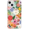 Rifle Paper Šautuvų popierius Skaidrus MagSafe – dėklas, skirtas iPhone 14 Plus (Garden Party Blush)