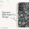 Rifle Paper Clear - Samsung Galaxy S24+ dėklas Petite Fleurs
