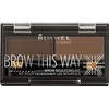 Rimmel London "Rimmel Brow This Way" antakių formavimo rinkinys 003 Dark Brown
