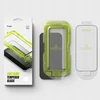 Ringke Easy Slide 2-pack apsauginis stiklas skirtas Apple iPhone 17 – juodos spalvos