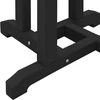 Sodo baro komplektas 3 pcs Juoda HDPE