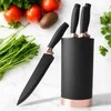 Rinkinys 5 NOŻY KUCHENNYCH W BLOKU BRUNBESTE BB-3776