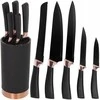 Rinkinys 5 NOŻY KUCHENNYCH W BLOKU BRUNBESTE BB-3776