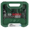 „Bosch“ antgalių ir grąžtų rinkinys. 126 vnt.