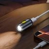 4 viename priedų rinkinys: 4smarts Explorer USB-C raktų pakabuko laidas, USB-C–USB-C adapteris, USB-C žiebtuvėlis, U formos