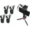 Saramonic Blink 500 Pro B8 2,4 GHz 4 kanalų belaidžio mikrofono sistema su dėklu ir integruotu įrašymu