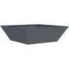 Sodo vazonas 5 pcs Antracitas 50 x 50 x 15 cm