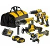 Akumuliatorinių įrankių rinkinys DeWalt DCK607M2-QW; 18 V; 2x4,0 Ah akum.