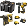 DEWALT DCK229P2T 18 V kombinuotas elektrinių įrankių rinkinys