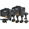Rinkinys įrankių Dewalt MCL 18V XR DCD86M+DCF86M+DCF99M+DCF92M+DCG45M 3*5.0AH (DCK5222MP3T-QW)