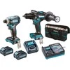 Makita DK0114G201 XGT Akumuliatorinių įrankių komplektas HP001G + TD001G + DC40RA + BL4040x2 + ADP10 + TOOLBAG (2 vnt Combo)