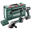 METABO Rinkinys COMBO 18V 2.6.5 18 V (BS 18 L BL + W 18 L BL 9-125 Quick) 1x2,0Ah 1x4,0Ah METABOX