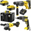Rinkinys įrankių Stanley 3 įrankių akumulatorowych 18V 2x 4,0Ah SFMCK367M2T