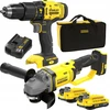 Įrankių rinkinys Stanley SFMCK471D2S-QW (SFMCD700 + SFMCG400); 18 V; 2x2,0 Ah akum.