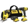 Įrankių rinkinys Stanley SFMCK212D2S-QW (SFMCD711 + FMCS600); 18 V; 2x2,0 Ah akum.
